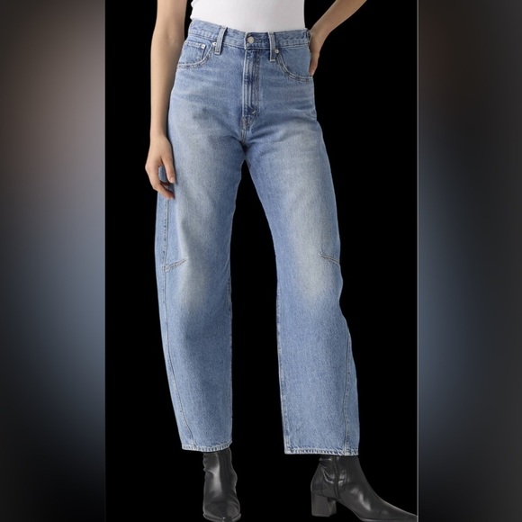 Free People Denim - Free People High Rise Blue Jeans